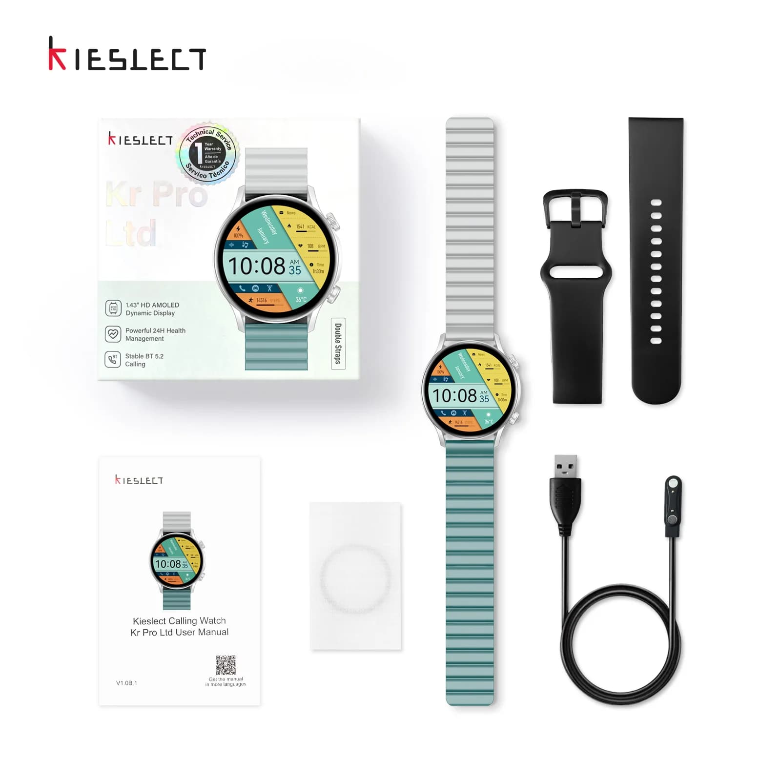 Smart watch KIESLECT KR Pro LTD — Afficher l'image 2