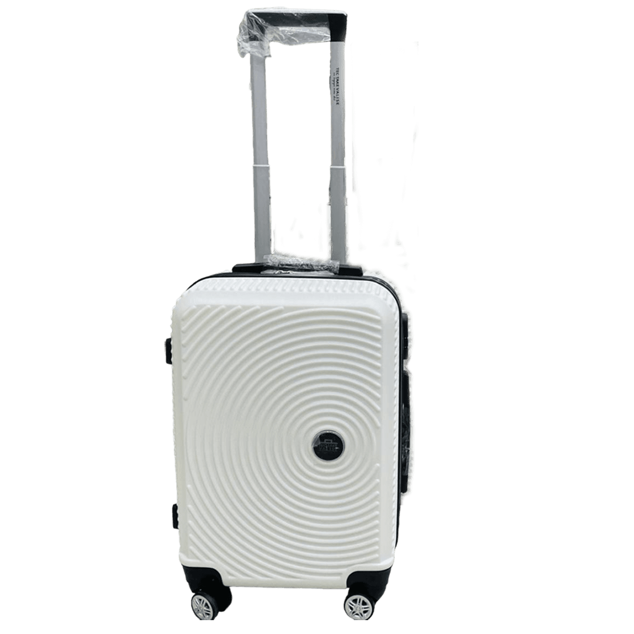 Valise Tec Take incassable / Grand: 75Cm / Blanc