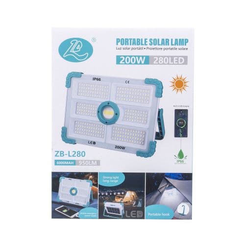 Projecteur Lampe LED ZB-L280 200W