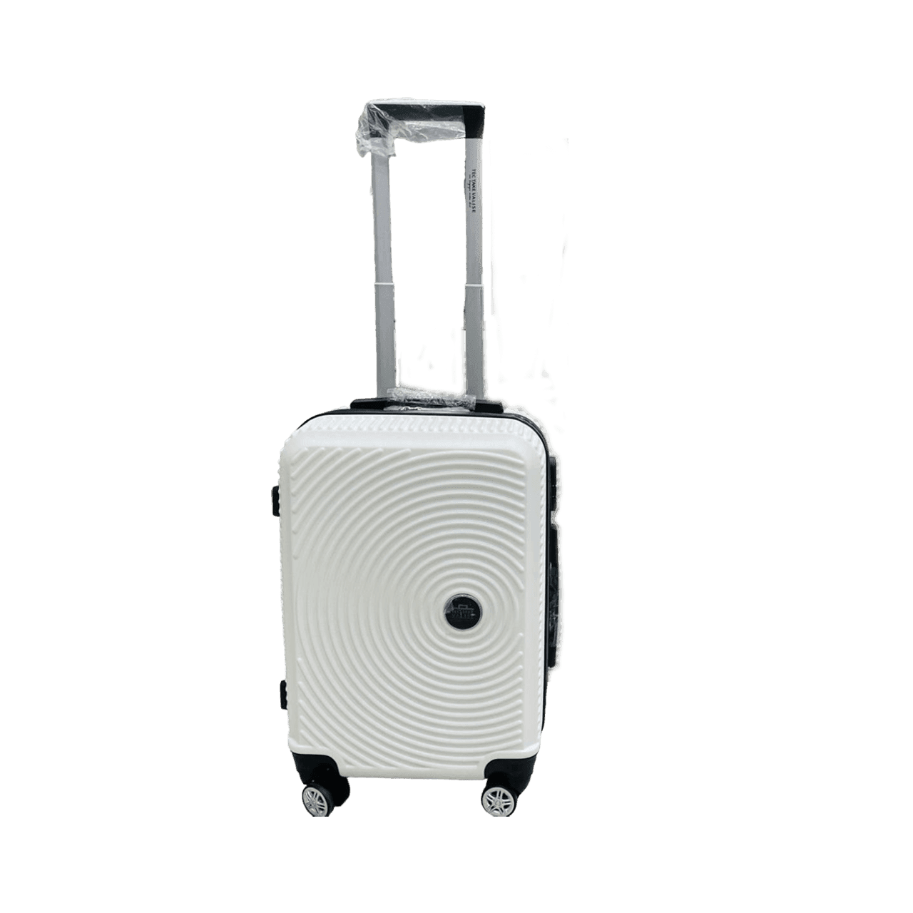 Valise Tec Take incassable / Petit: 55Cm / Blanc