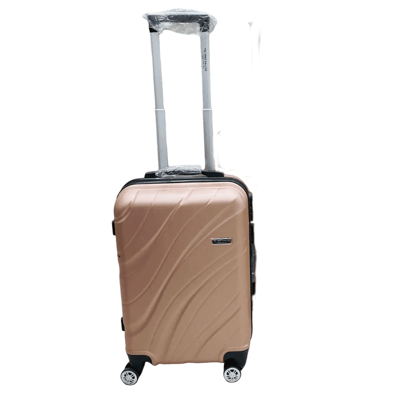 Valise Tec Take incassable / Grand: 75Cm / Rose saumon