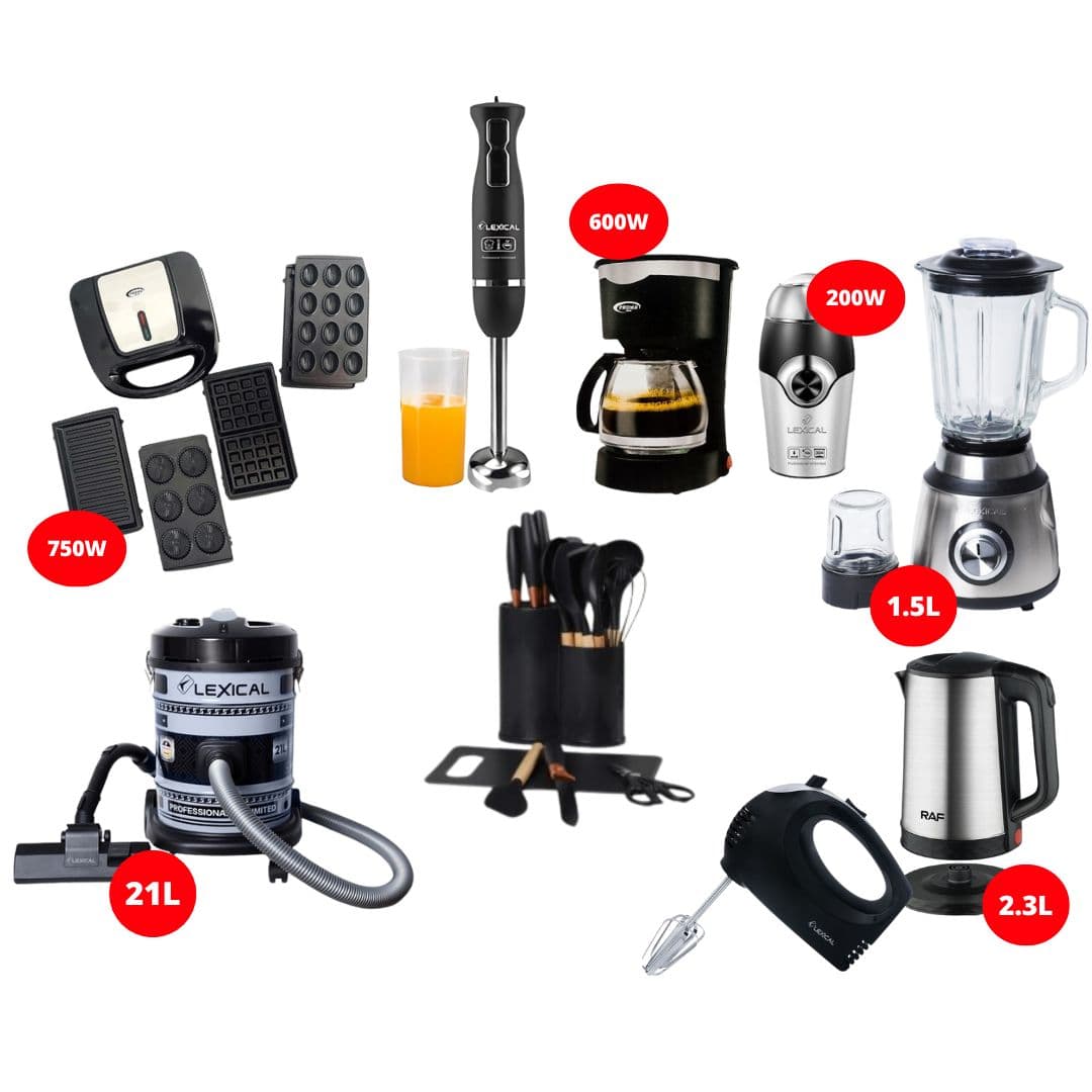 Pack Mariage Électroménager Noir R-1006