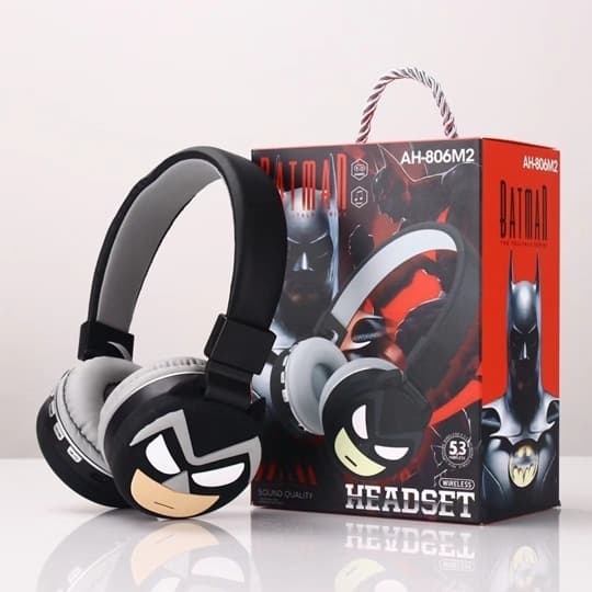 Casque Bluetooth Cartoon 3D Batman AH-806M2