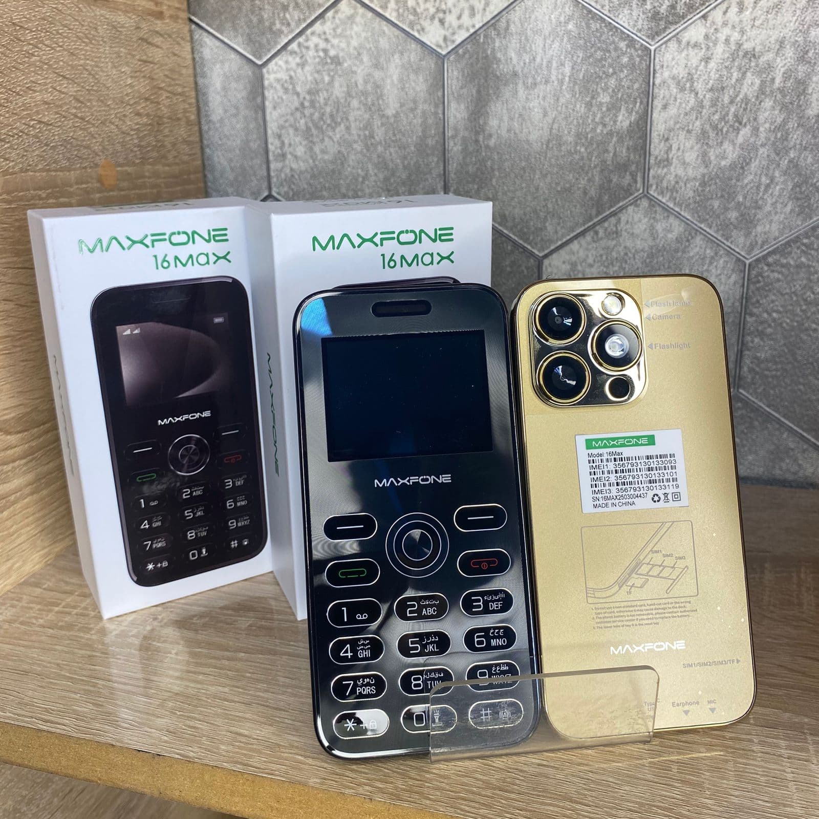 Téléphone MAXFONE 16 MAX