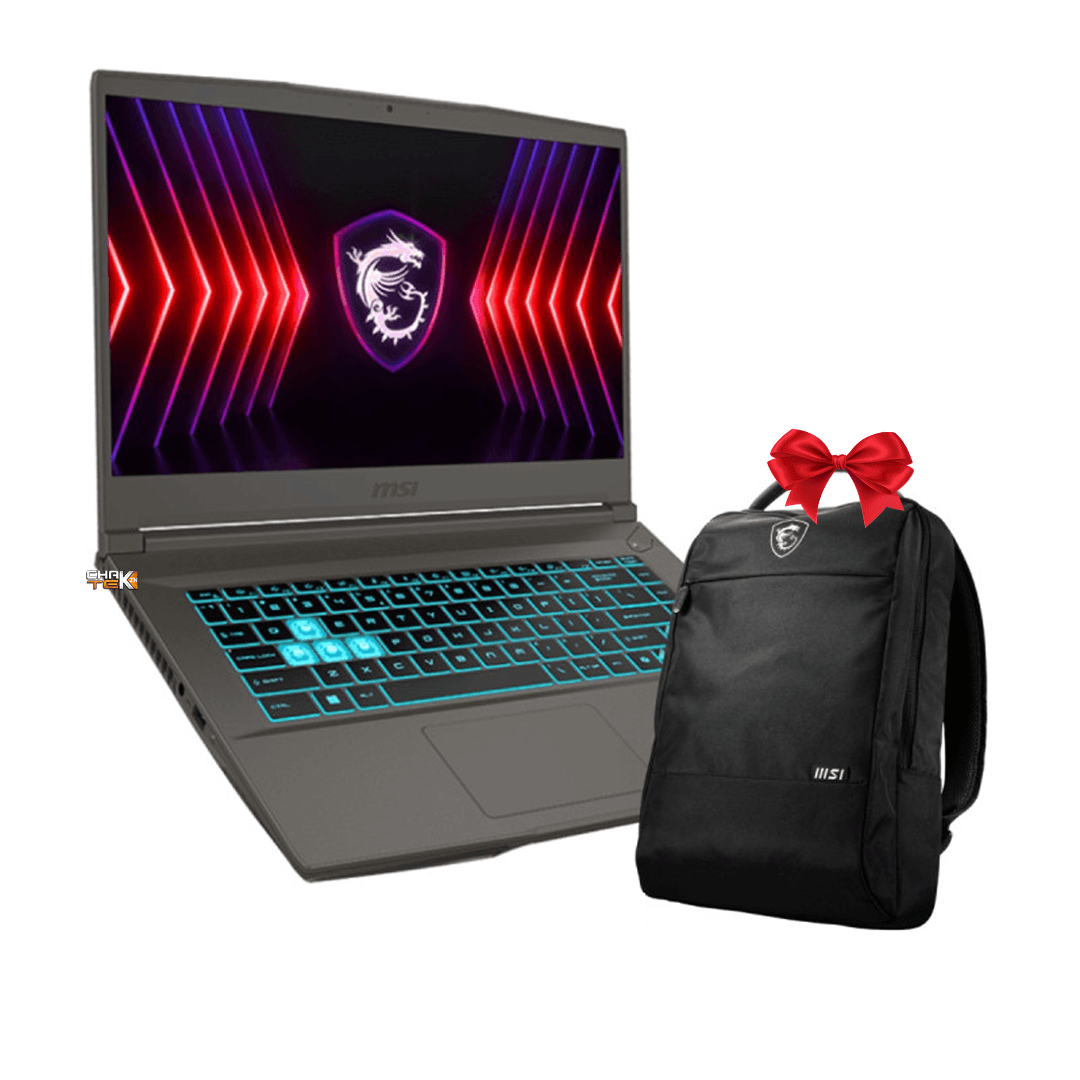 PC Portable Gamer MSI Thin 15 B13UCX i5 13è Gén 8Go RTX 2050