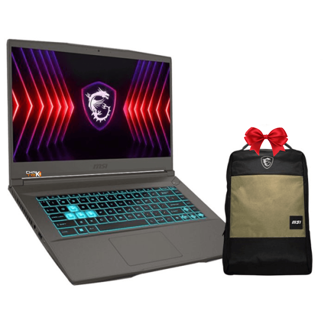 PC Portable Gamer MSI Thin 15 B13UCX i7 13è Gén 8Go RTX 2050