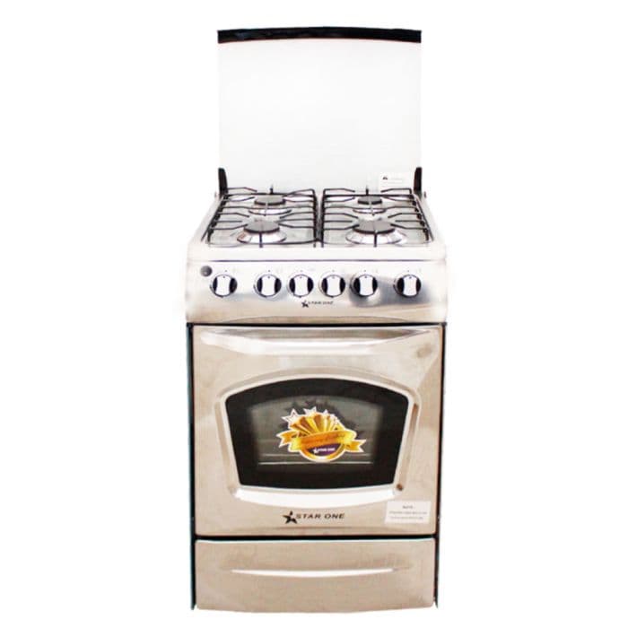Cuisinière STARONE SO-50 4 Feux 50cm Inox