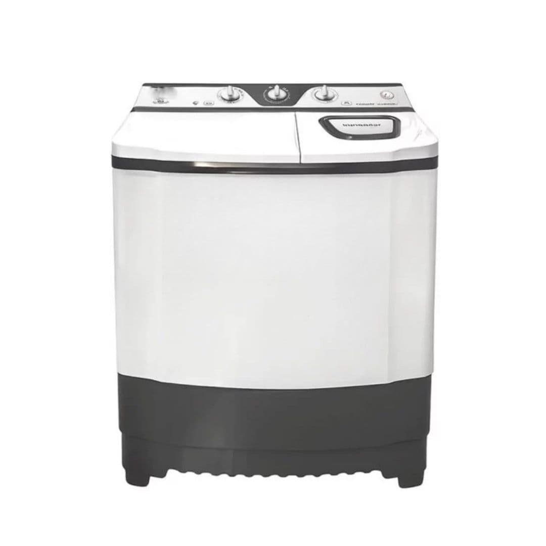 Machine à laver Semi-Automatique MAXWELL 8Kg MAX-WMTT080SPBG Blanc