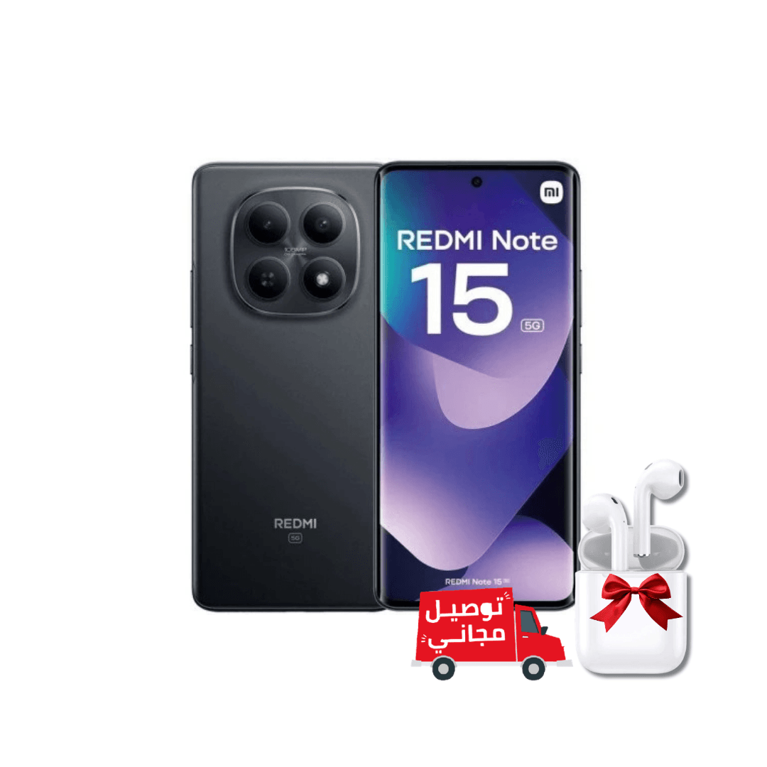 Xiaomi Redmi Note 15 5G 6Go / 128Go - Noir
