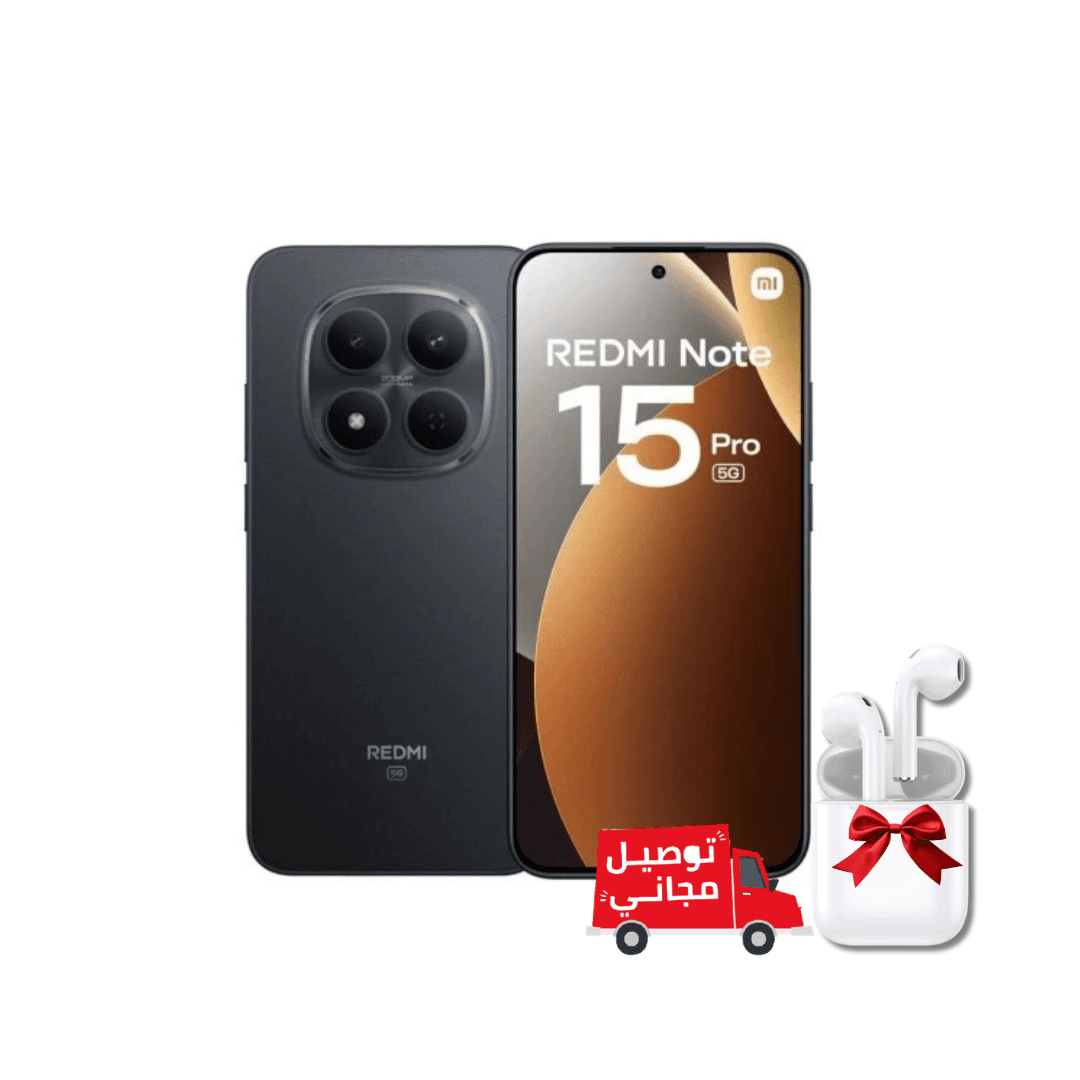 Xiaomi Redmi Note 15 Pro 5G 8Go / 256Go – Noir