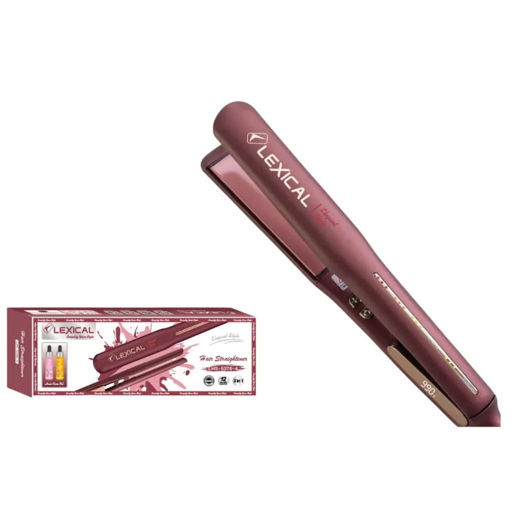Plaque Cheveux Lexical LHS-5376 Rouge