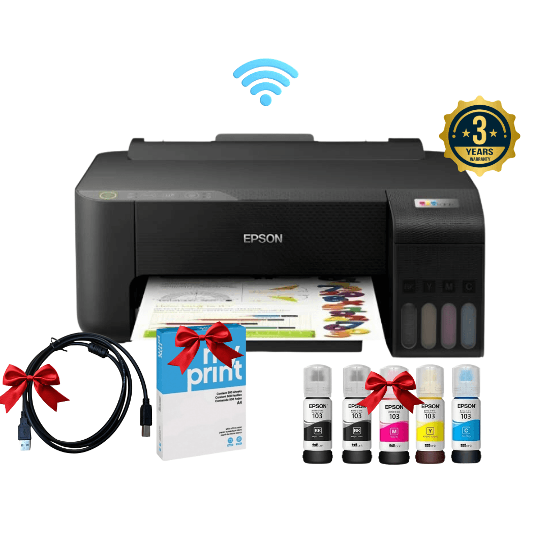 Imprimante EPSON EcoTank L1250 à Réservoir intégré WIFI - COULEUR