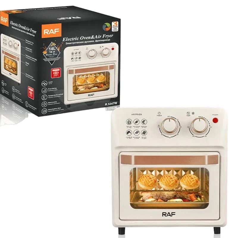AirFryer Four Raf 14L 1250W Blanc R-5347W — Afficher l'image 2