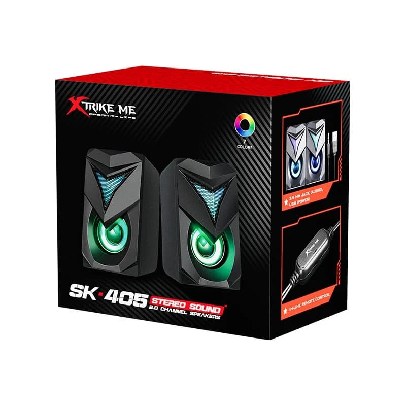 Haut-parleur gaming Xtrike Me RGB SK-405 — Afficher l'image 2