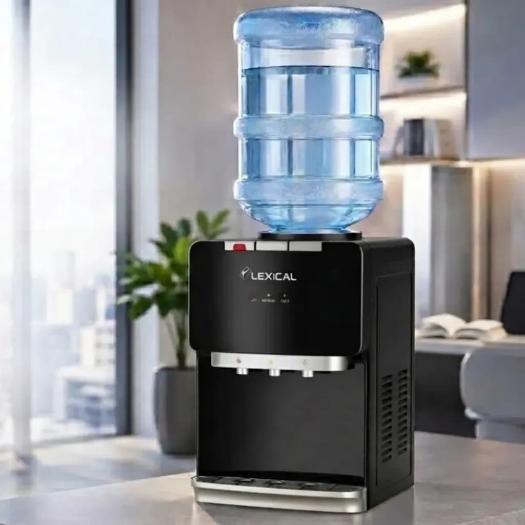Distributeur d'Eau Lexical 635W Noir LWD-6021-2
