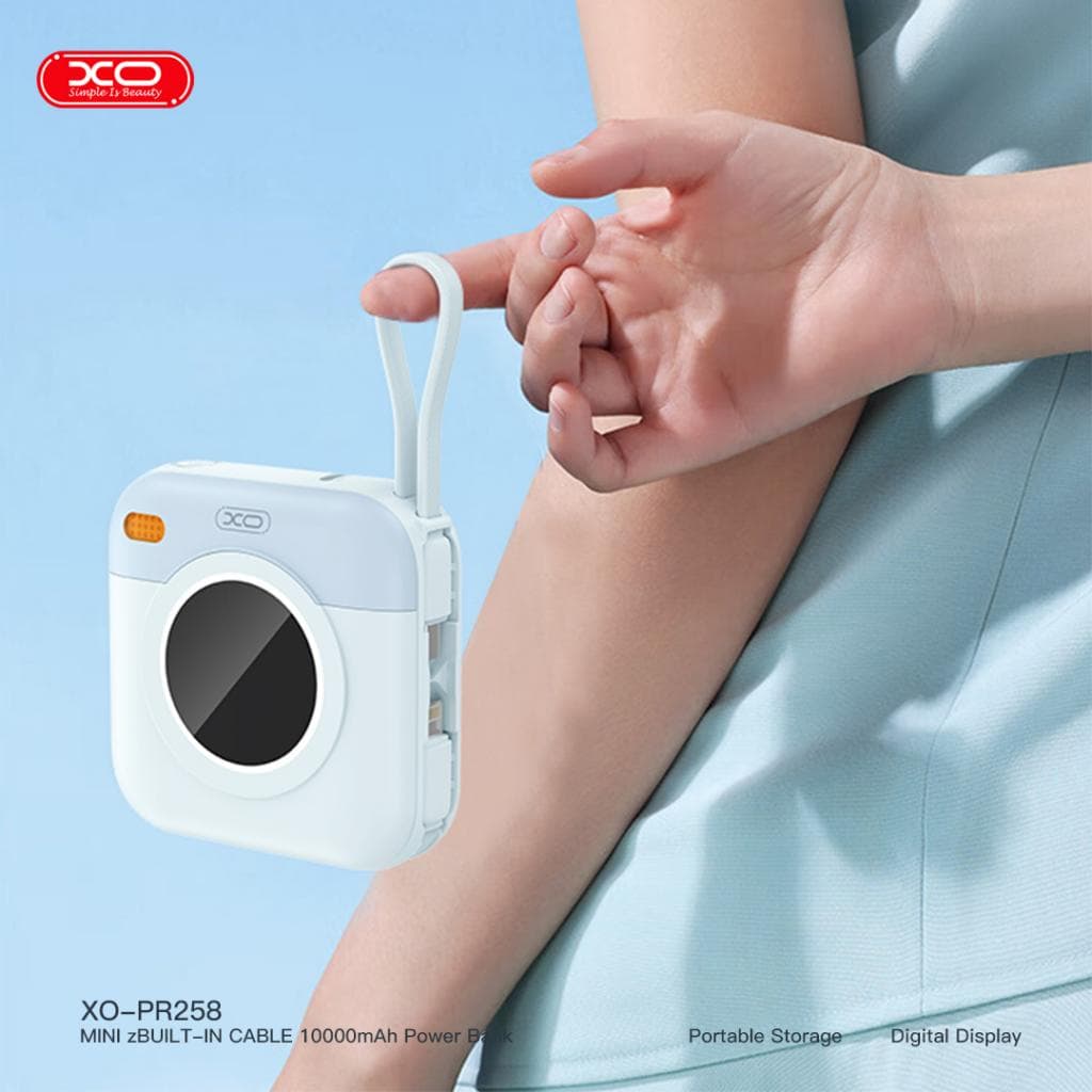 Power Bank 10000mAh XO-PR258 - Bleu — Afficher l'image 2