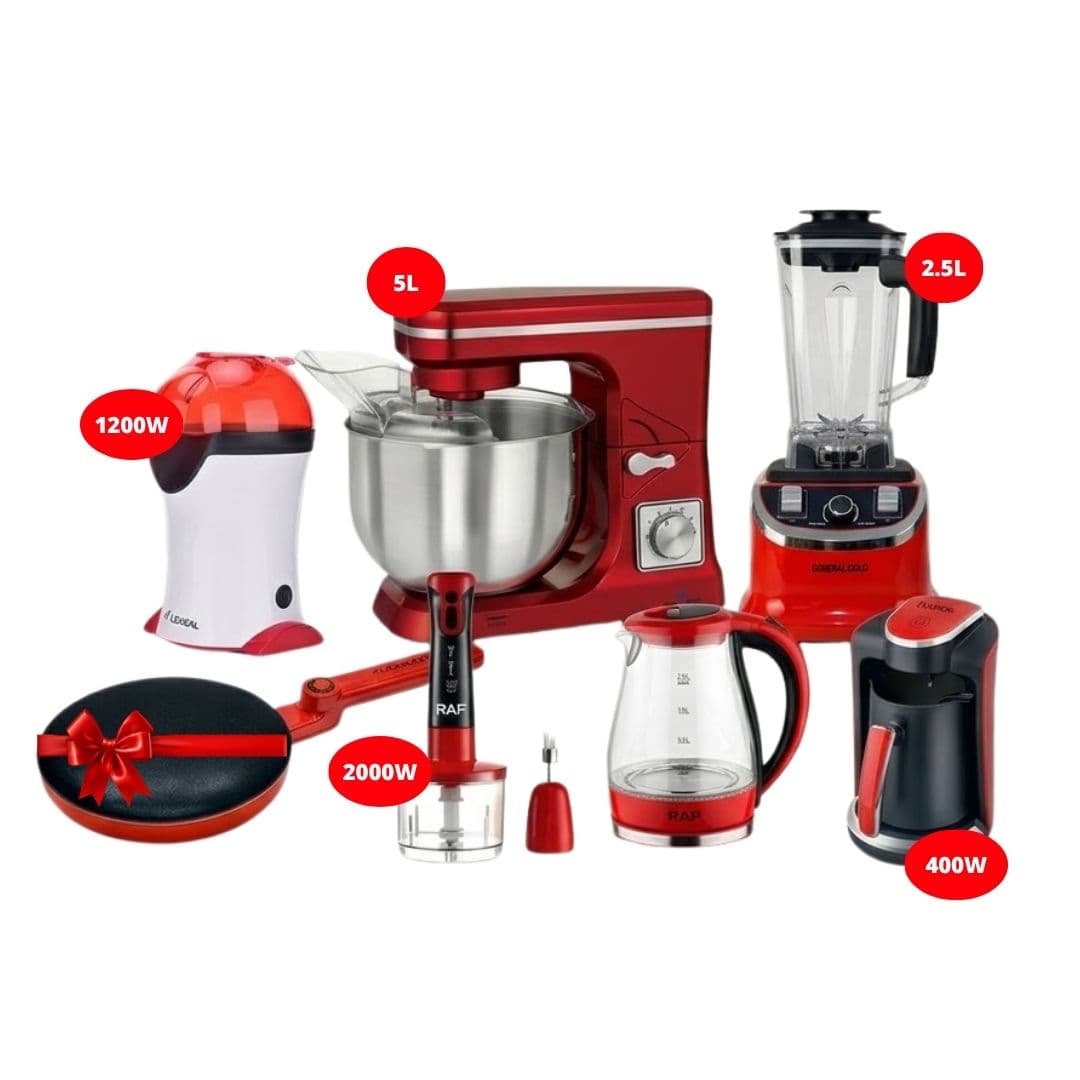 Pack Électroménager Rouge R-1086