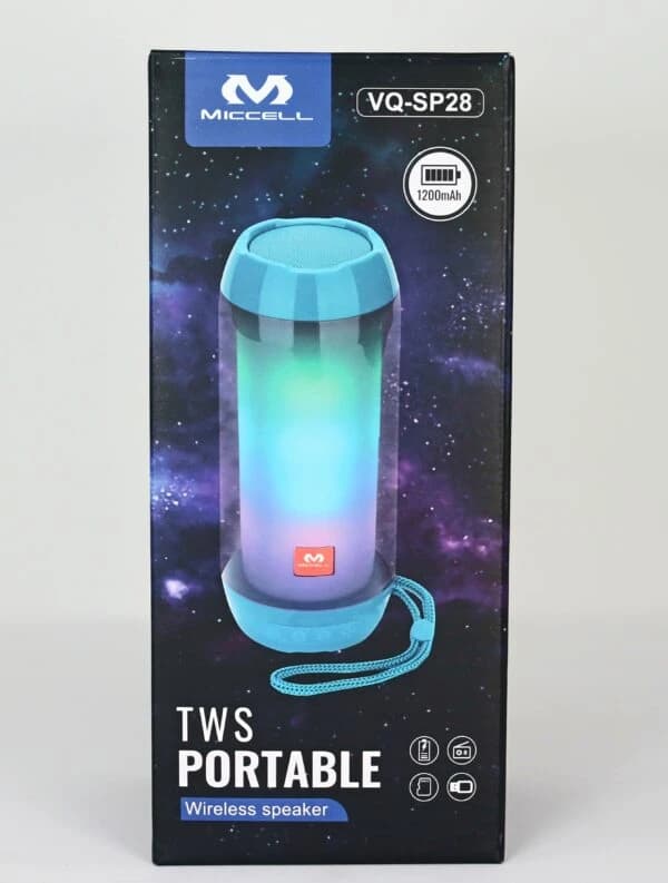 Haut-parleur portable Bluetooth Miccell S2119