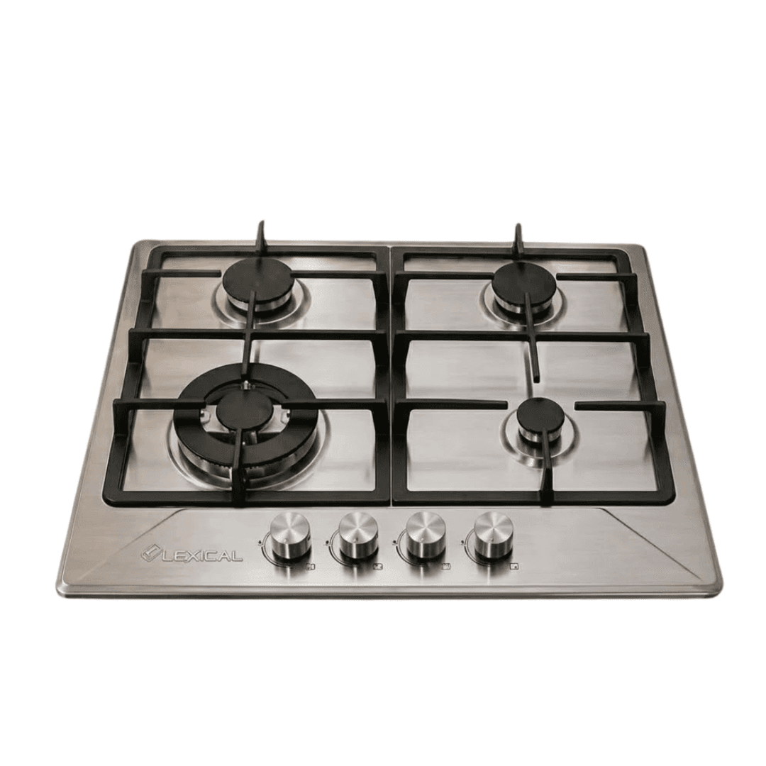 Plaque de Cuisson à gaz Lexical ABM 4 Feux Inox Fonte LGS-2844