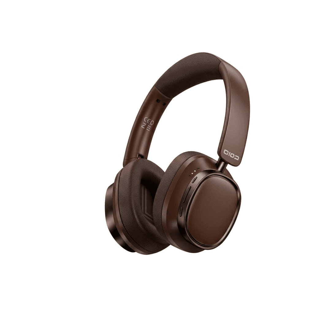 Casque sans fils Qiop Cronos Marron