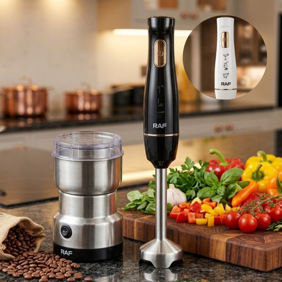 Pack RAF Mixeur Plongeant + Moulin à Café