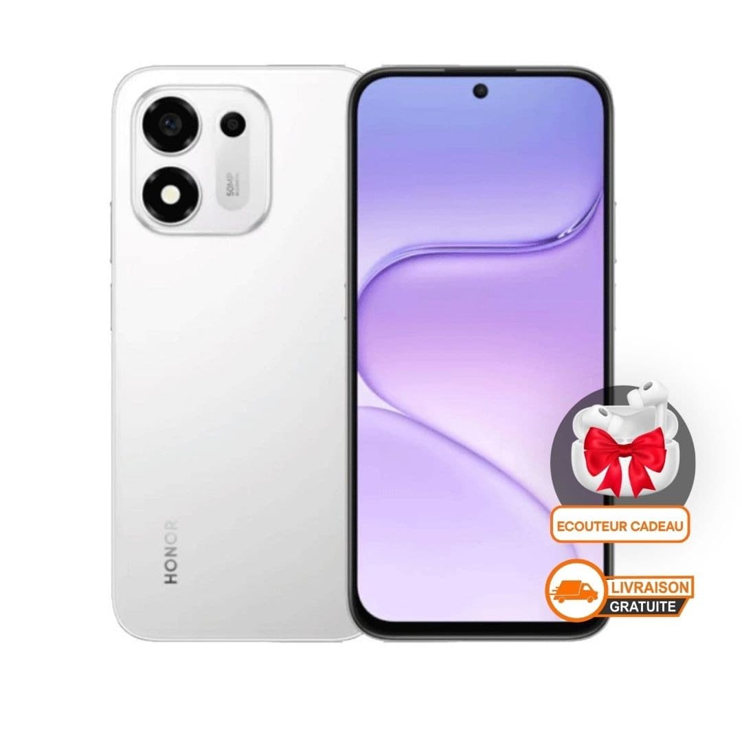 Honor X7e Plus 5G 8 Go / 128 Go Silver