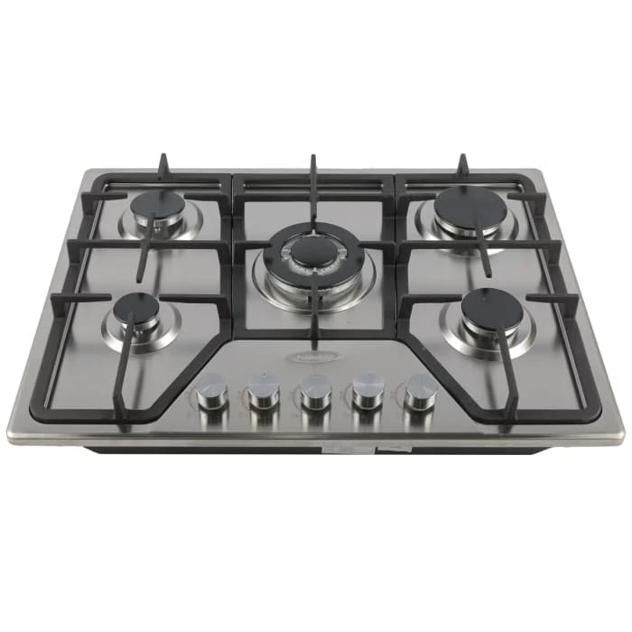 Florence Plaque De Cuisson À Gaz 5 Feux / Inox Avec Fonte