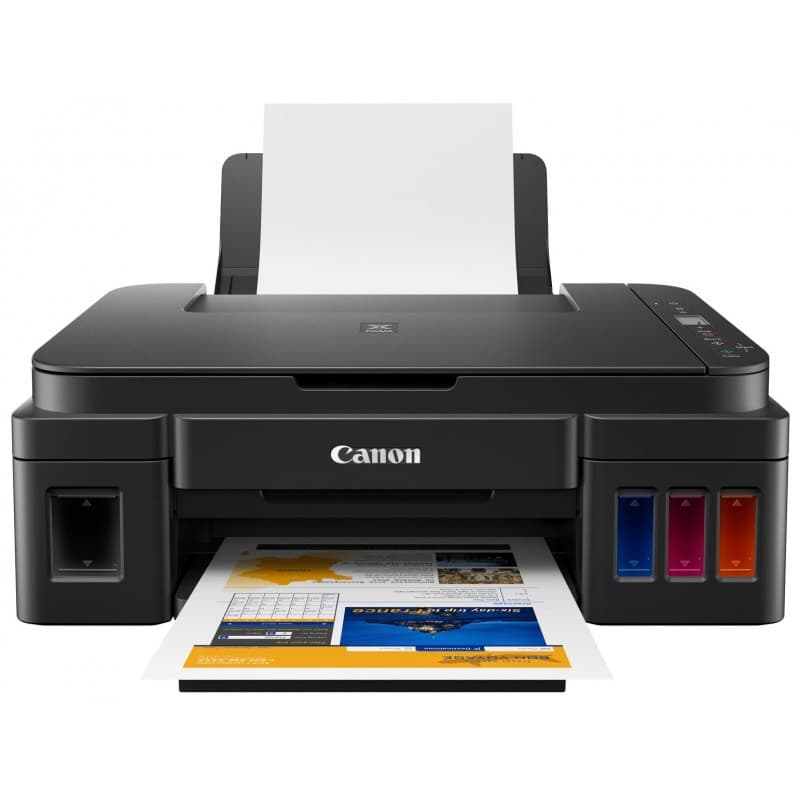 Imprimante multifonction Canon Pixma G2411 + 5 bouteilles d’encre