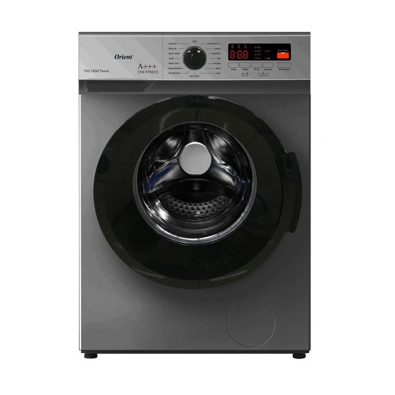 Machine à laver Frontale Automatique Orient 7kg Gris OW-F7V03S