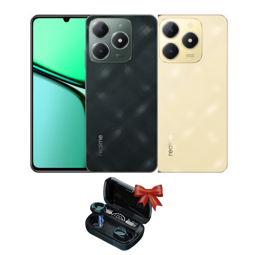 Realme C61 8Go / 256Go + Kit Bluetooth
