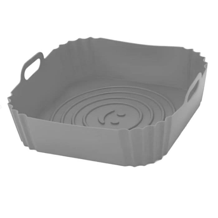 Moule En Silicone Réutilisable Pour Les Friteuses Sans Huile - Gris