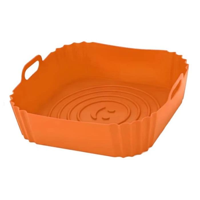 Moule En Silicone Réutilisable Pour Les Friteuses Sans Huile - Orange