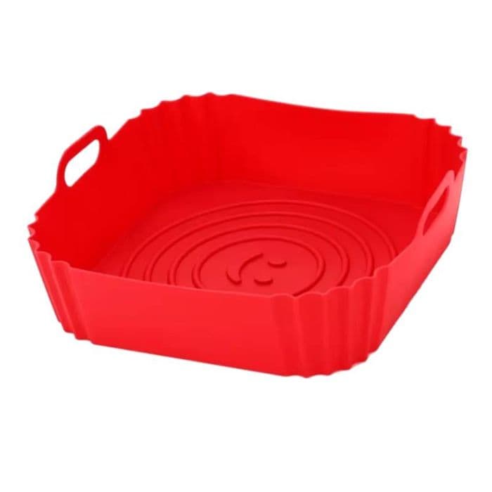 Moule En Silicone Réutilisable Pour Les Friteuses Sans Huile - Rouge