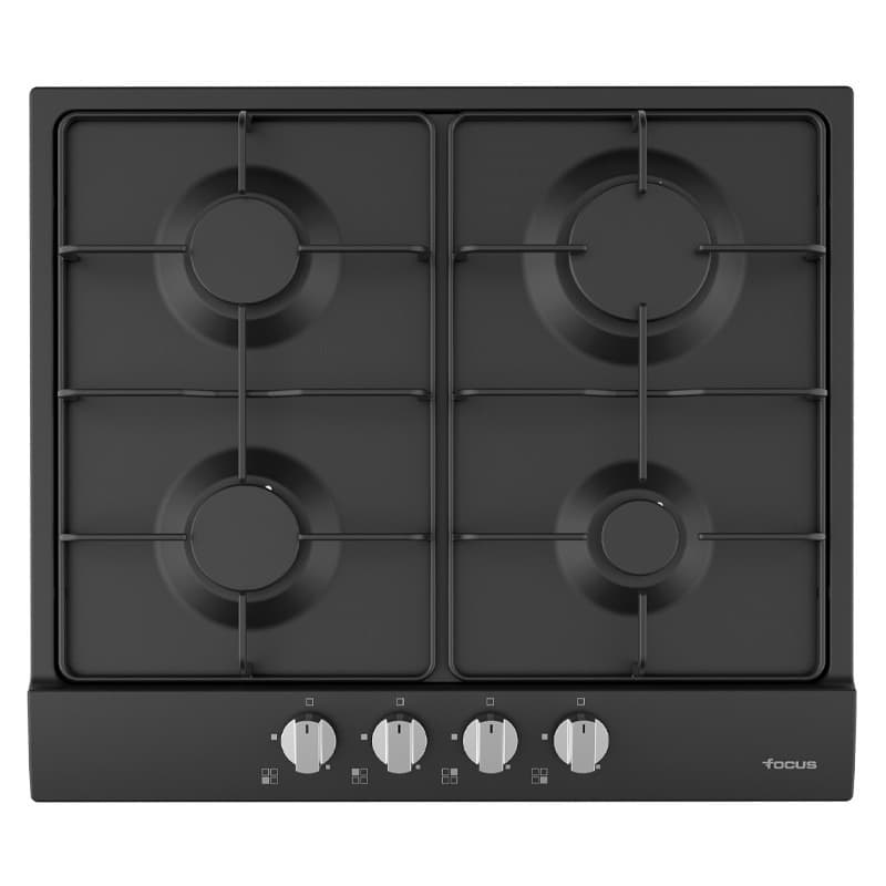Plaque de cuisson Enacastrable Focus 60cm Noir Métal F-401B