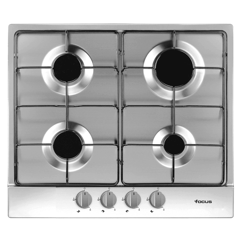 Plaque de cuisson Focus 60cm Inox Métal F401X