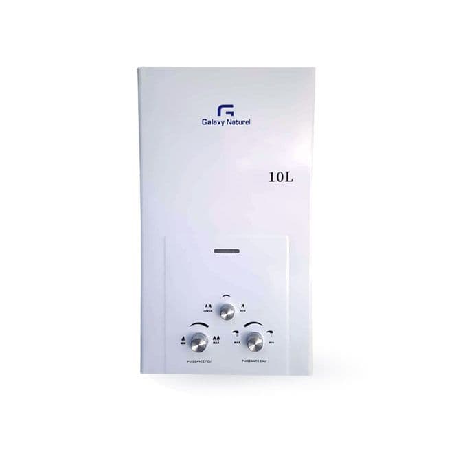 Chauffe Bain GALAXY NATUREL 10 Litres Gaz Bouteille