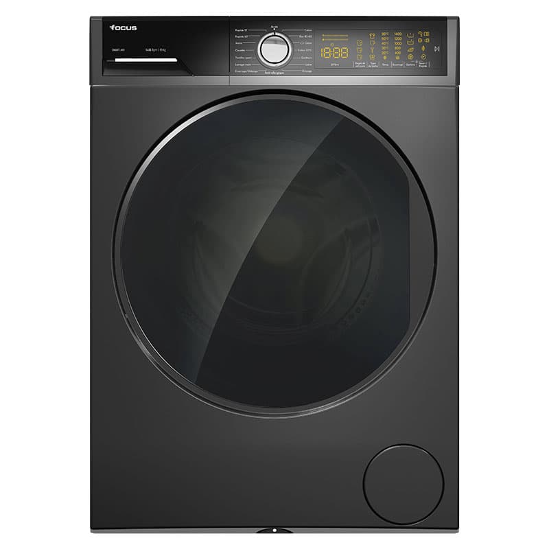 Machine à Laver Frontale Focus 11Kg Dark Inox SMART.1411