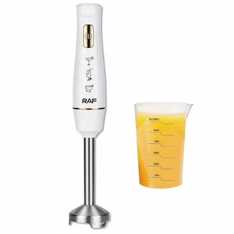 Mixeur Plongeant RAF 800W Blanc R-313W