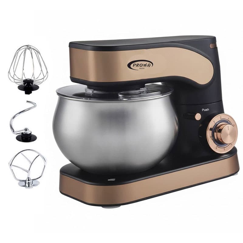 Robot Pétrin PROVA 5L 1300W Noir & Gold PE-3004