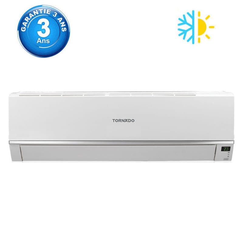 CLIMATISEUR TORNADO 18000 BTU-R32-T3 Chaud & Froid TY-C18BEE