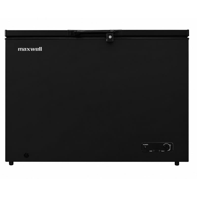 Congélateur Horizontal MAXWELL 480L avec Ventilateur Noir MAX-CHDF480FN