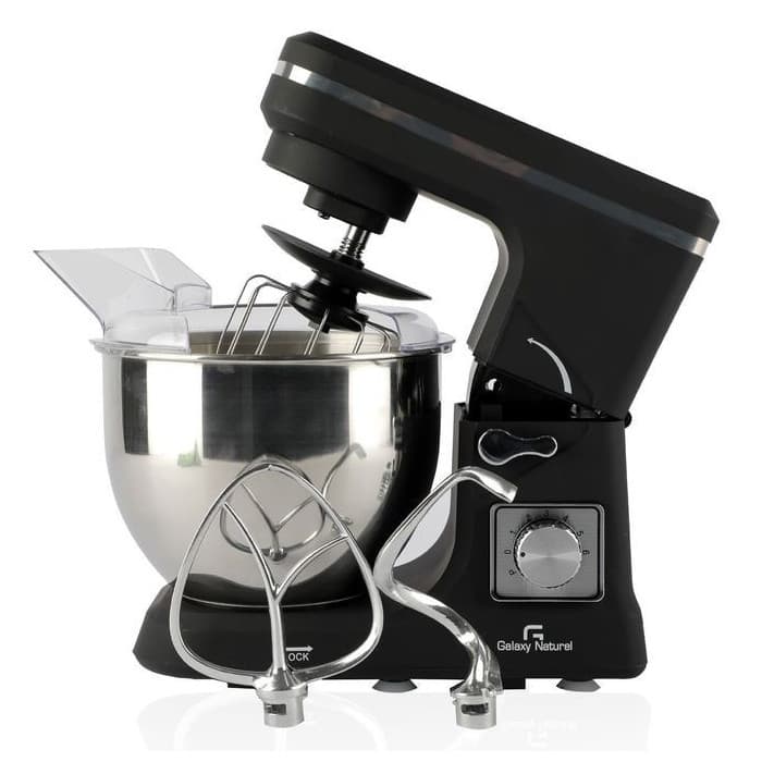Robot pétrin GALAXY NATUREL 5L 1400W Noir MK-36