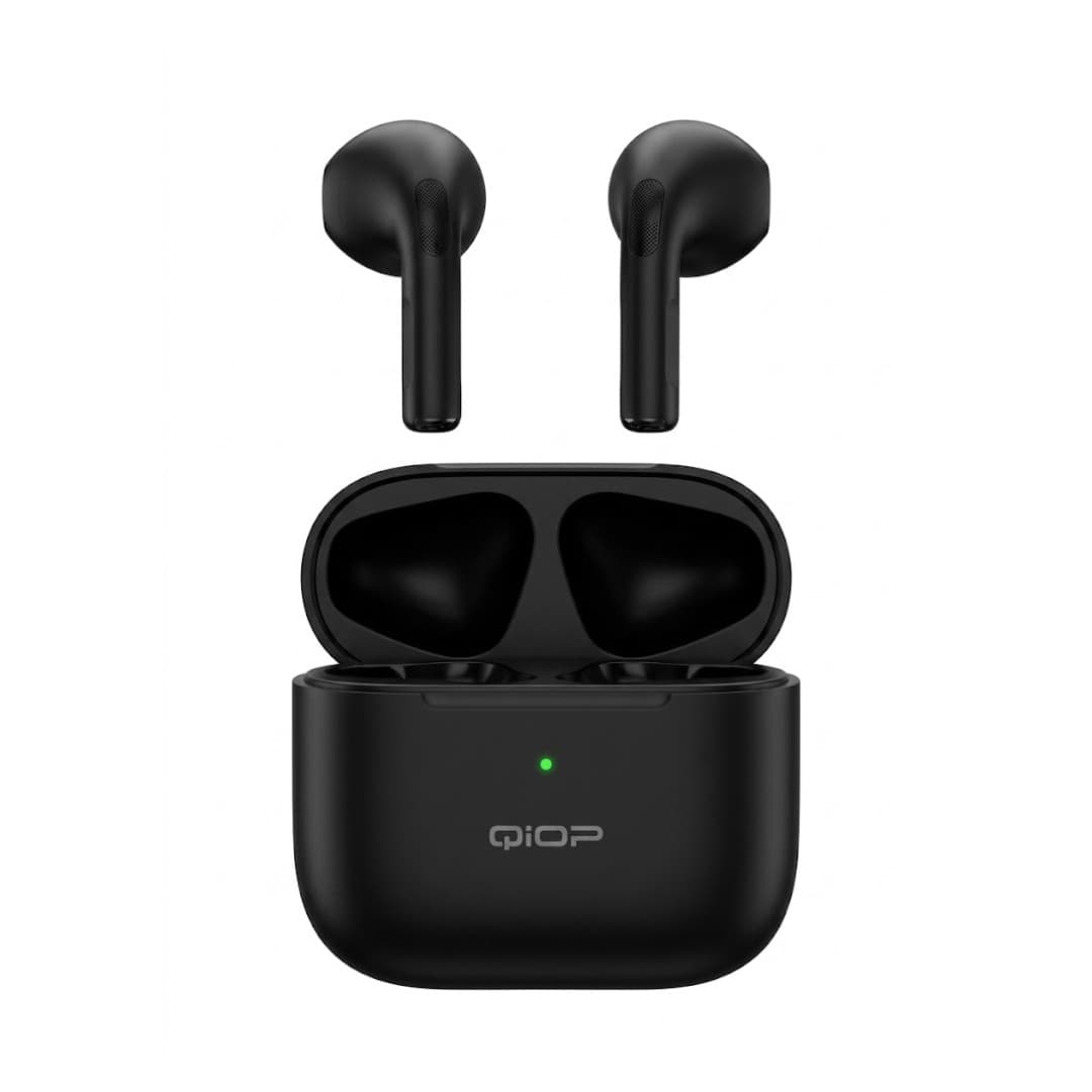 Écouteurs Bluetooth QiOP Buds T1 - Noir