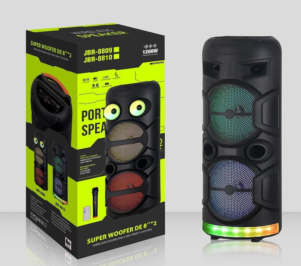Haut Parleur Bluetooth 20W Noir JBR-8810