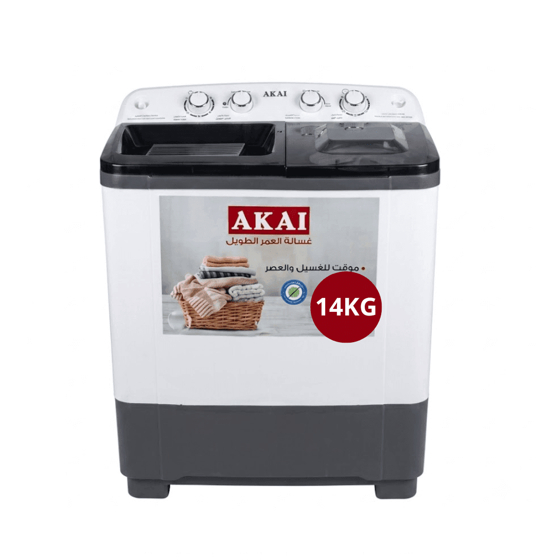 Machine à Laver Semi-Automatique AKAI 14Kg