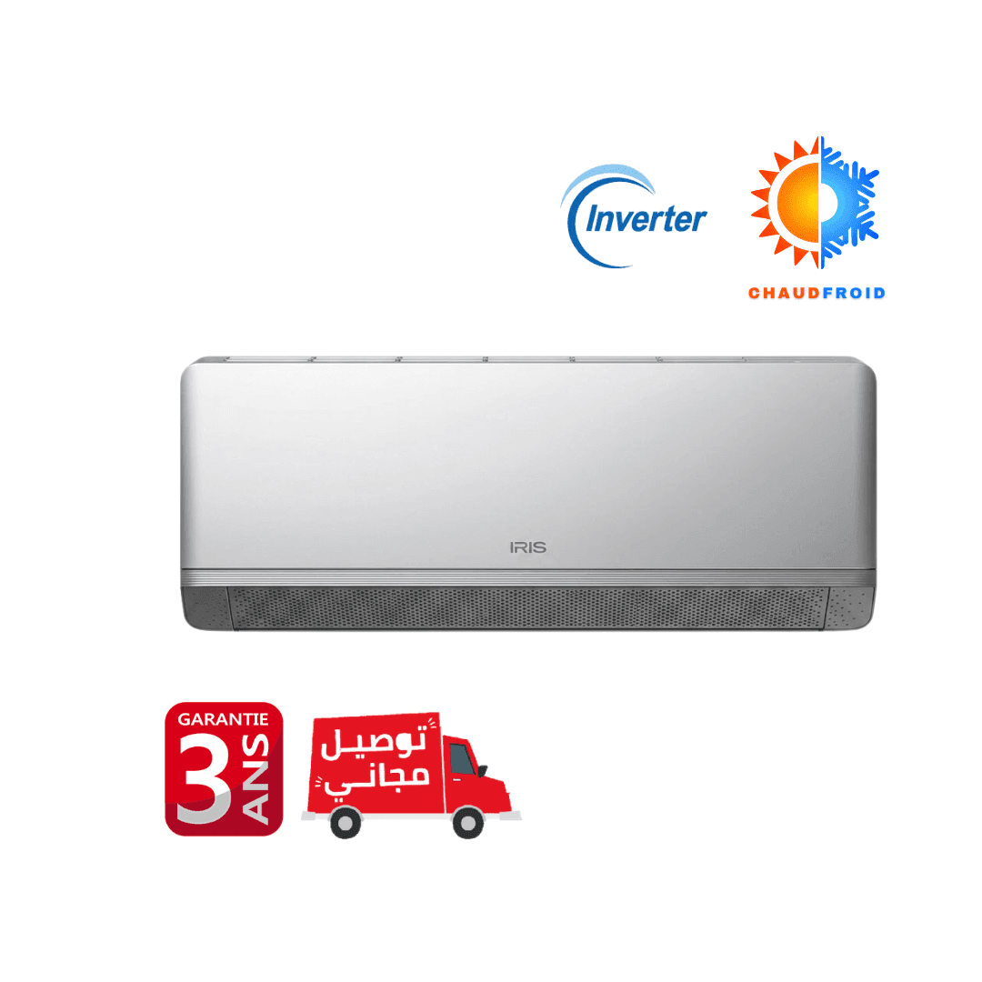 Climatiseur IRIS AZAO+ 12000 BTU Inverter Tropicalisé Chaud & Froid